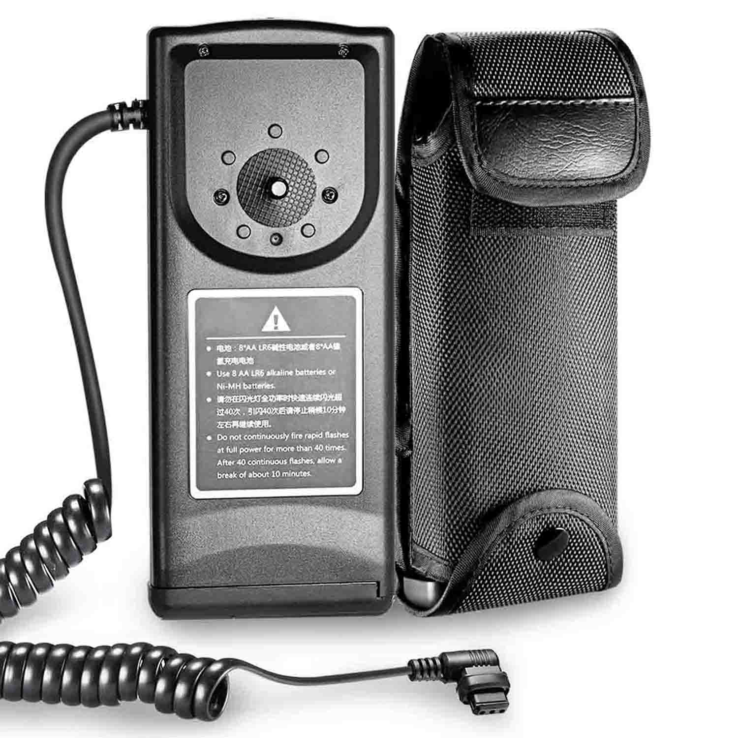 Neewer Portable External Flash Battery Pack for Canon 600EX,580EX,580EX