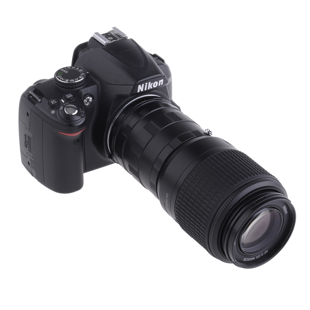 NEEWER Macro Extension Tube Set for NIKON AI DSLR & Film SLR and Lens9