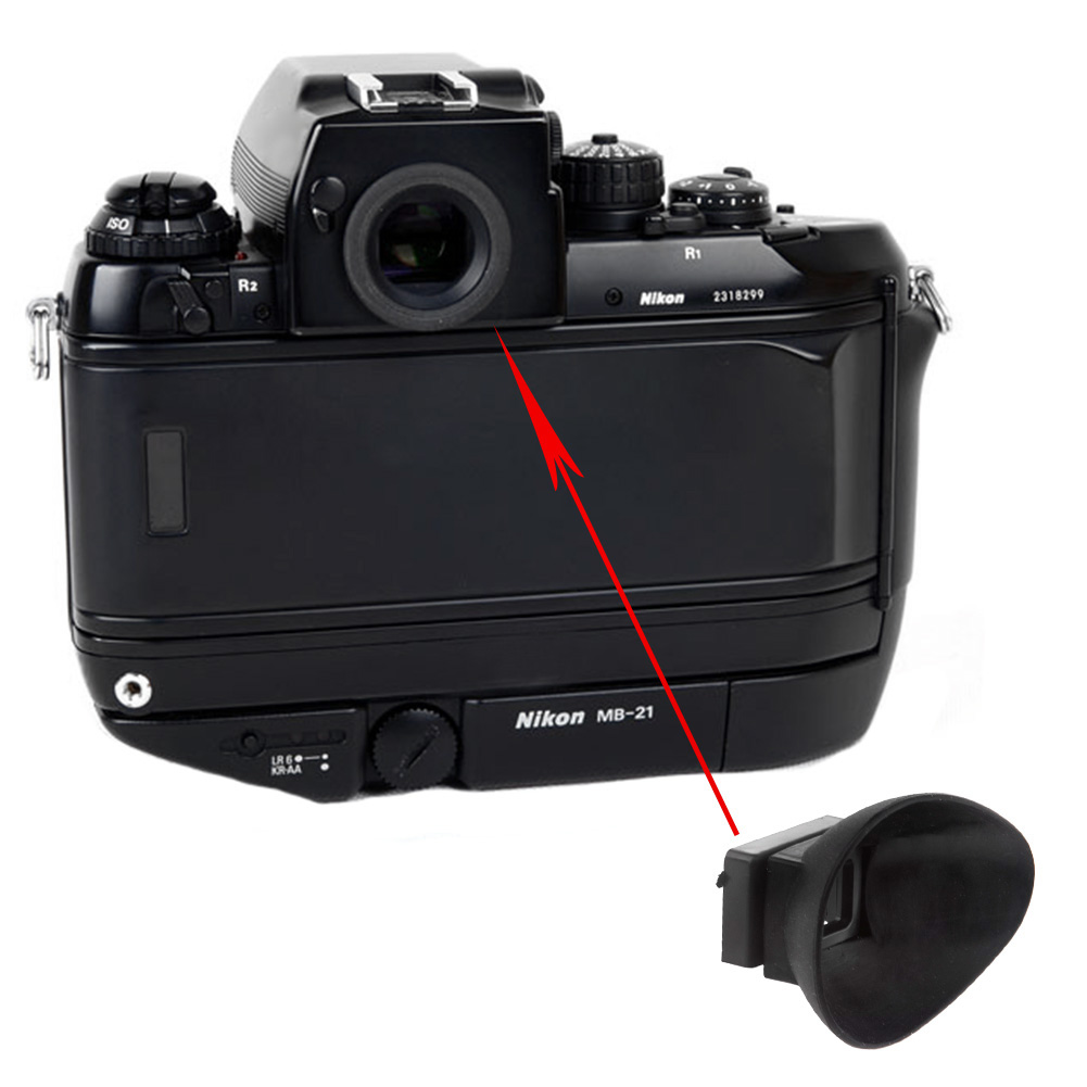 Neewer 22mm Rubber Eye Cup EyePiece for Nikon D7000 D3000 D5100 D300