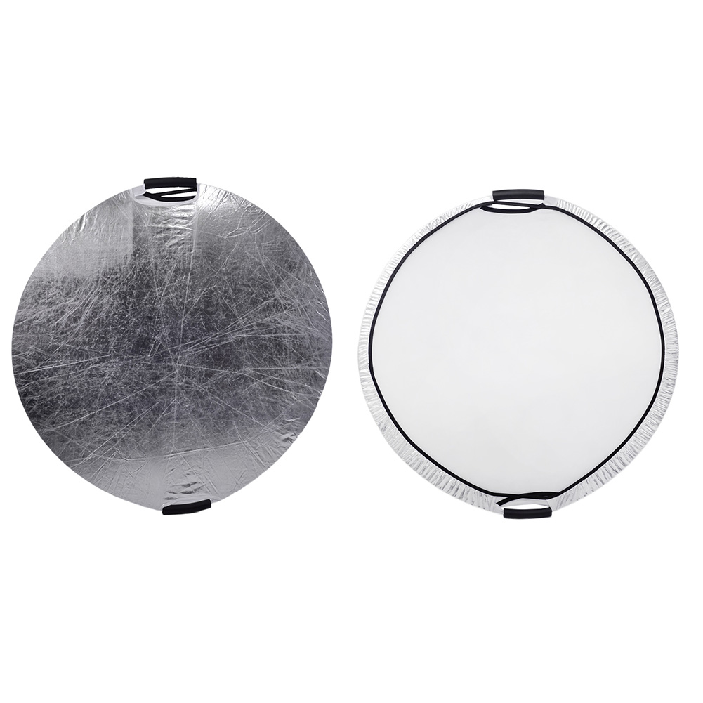 Neewer 80x80 Reflective Fabric Disc for Lighting Reflector Board Silver