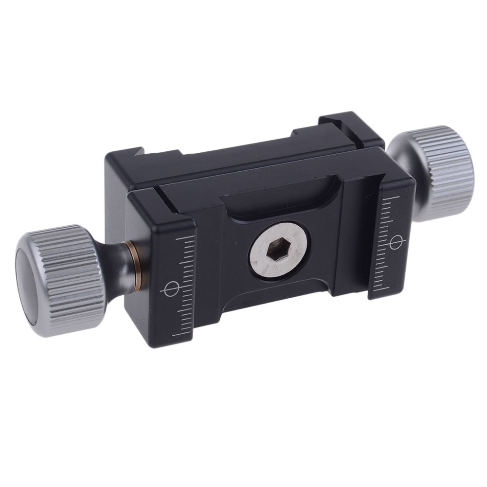 Neewer Mini 25mm Screw Knob Clamp Kit Two Clamp Arca Swiss Compatible