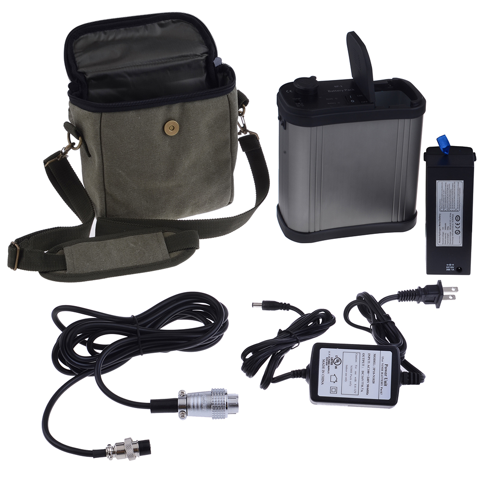 300AD strobe Dual Power AC/DC 110v Monolight Flash with Battery Pack