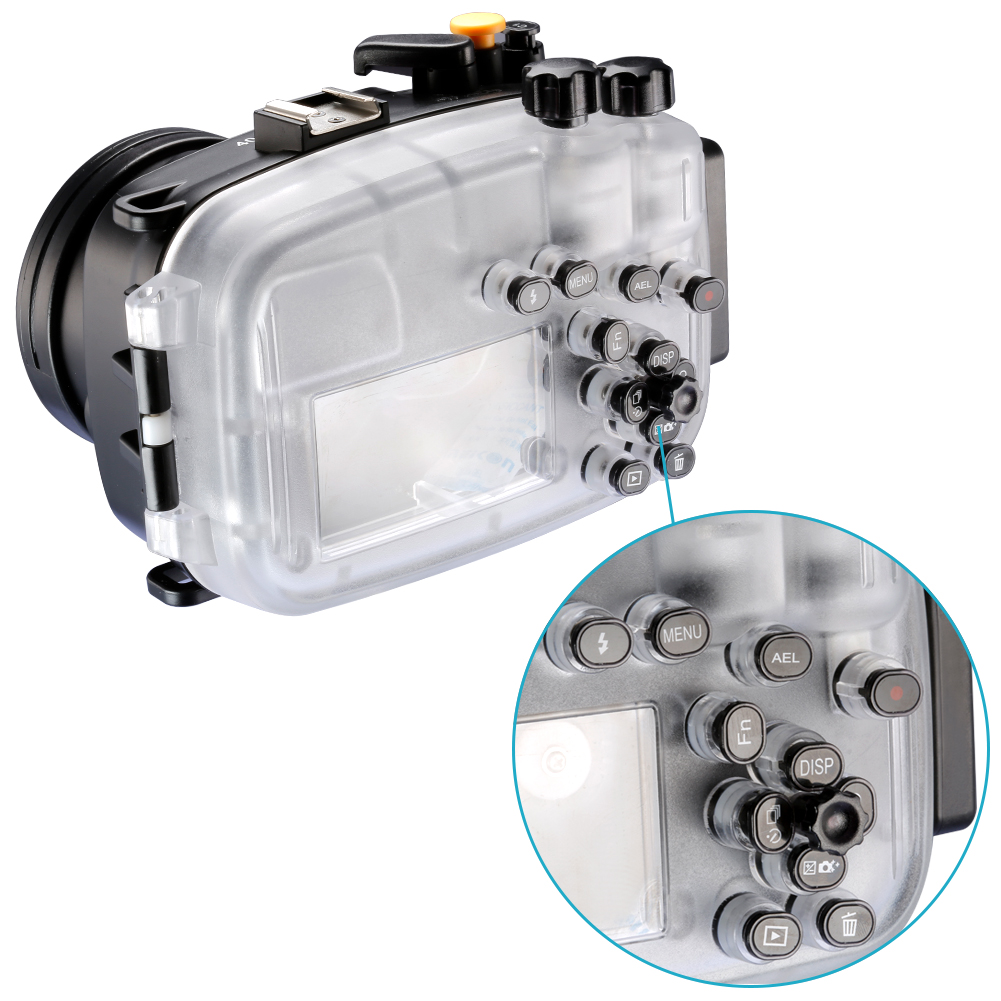 Neewer 130ft Underwater PC Housing Camera Waterproof Case for Sony A6000 eBay