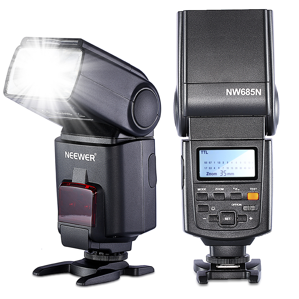 The NEEWER NW685N speedlite camera flash for Nikon D80 D90 D800 D700