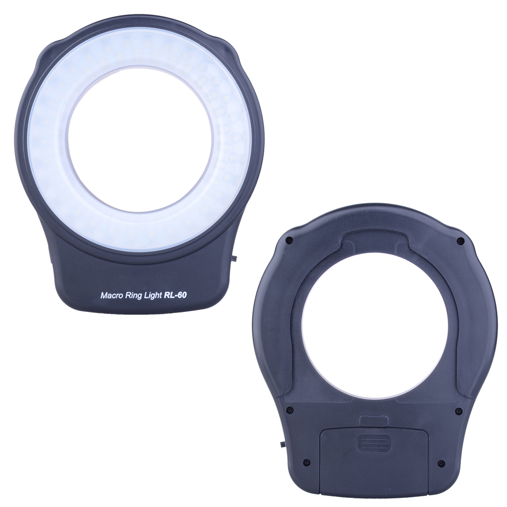 Bestlight 60 LED 3.6W 5600K Macro Ring Flash Light for DSLR Camera Lens