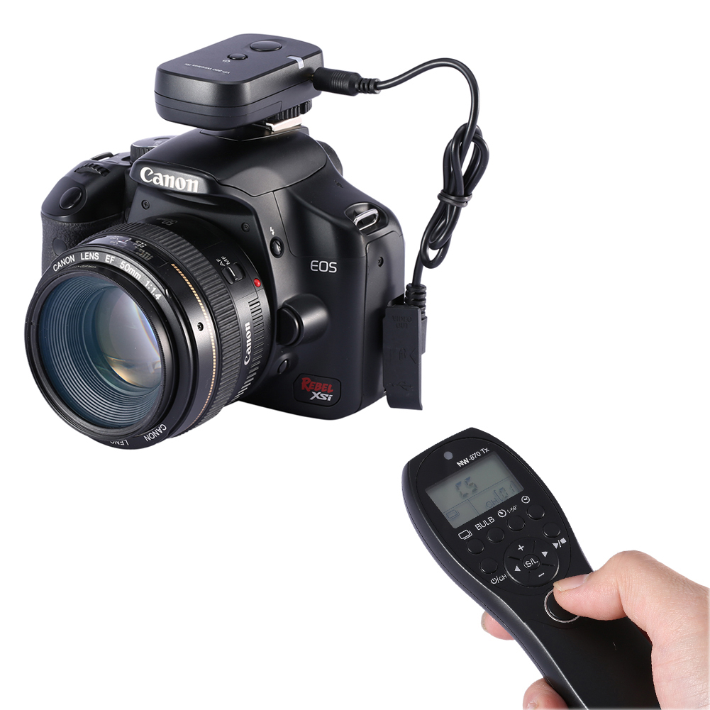 Neewer 870E3 Camera Shutter Release Wireless Remote Transmitter