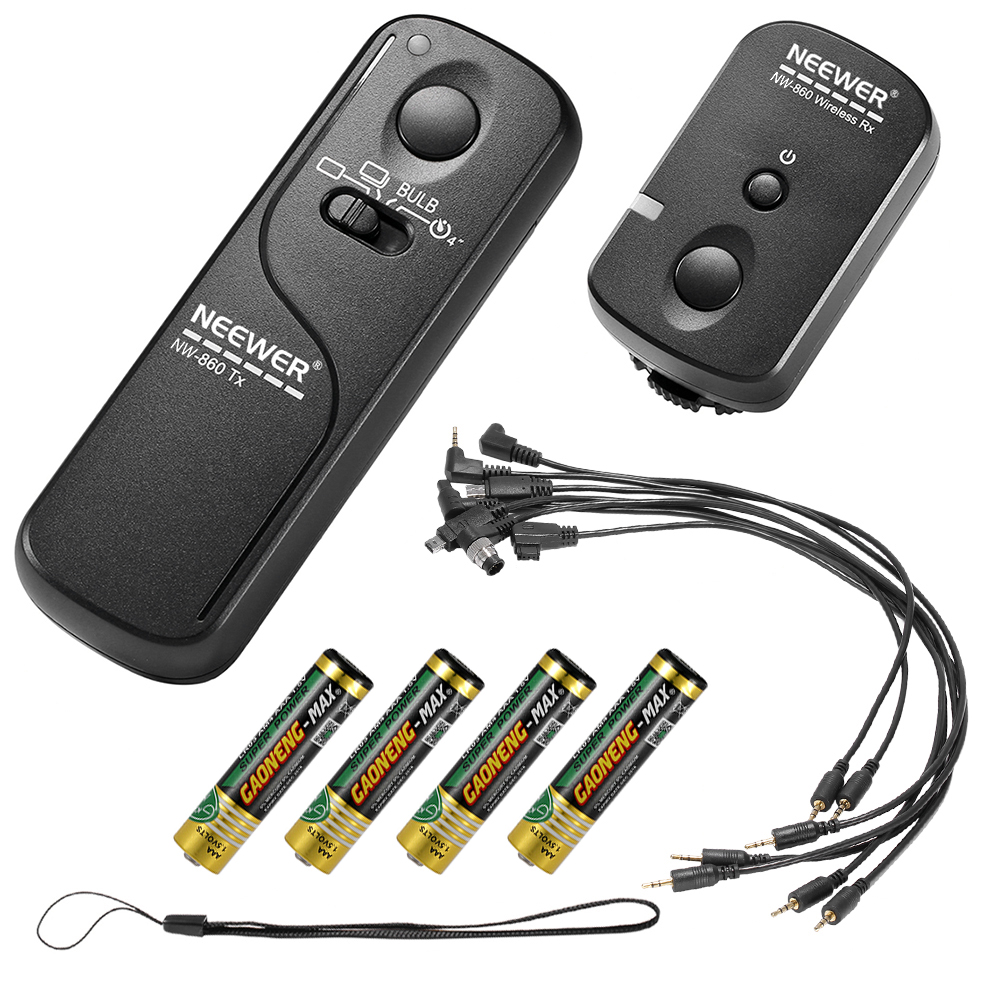 Neewer NW860 Camera Shutter Release 320ft/100m Wireless Remote Control