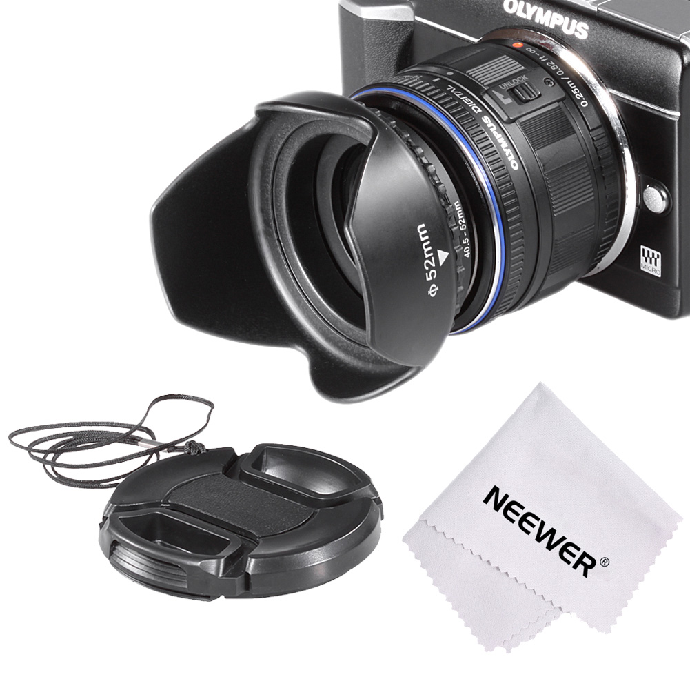 相机和照片 镜头和滤光镜 镜头转接环 neewer® lens hood kit for