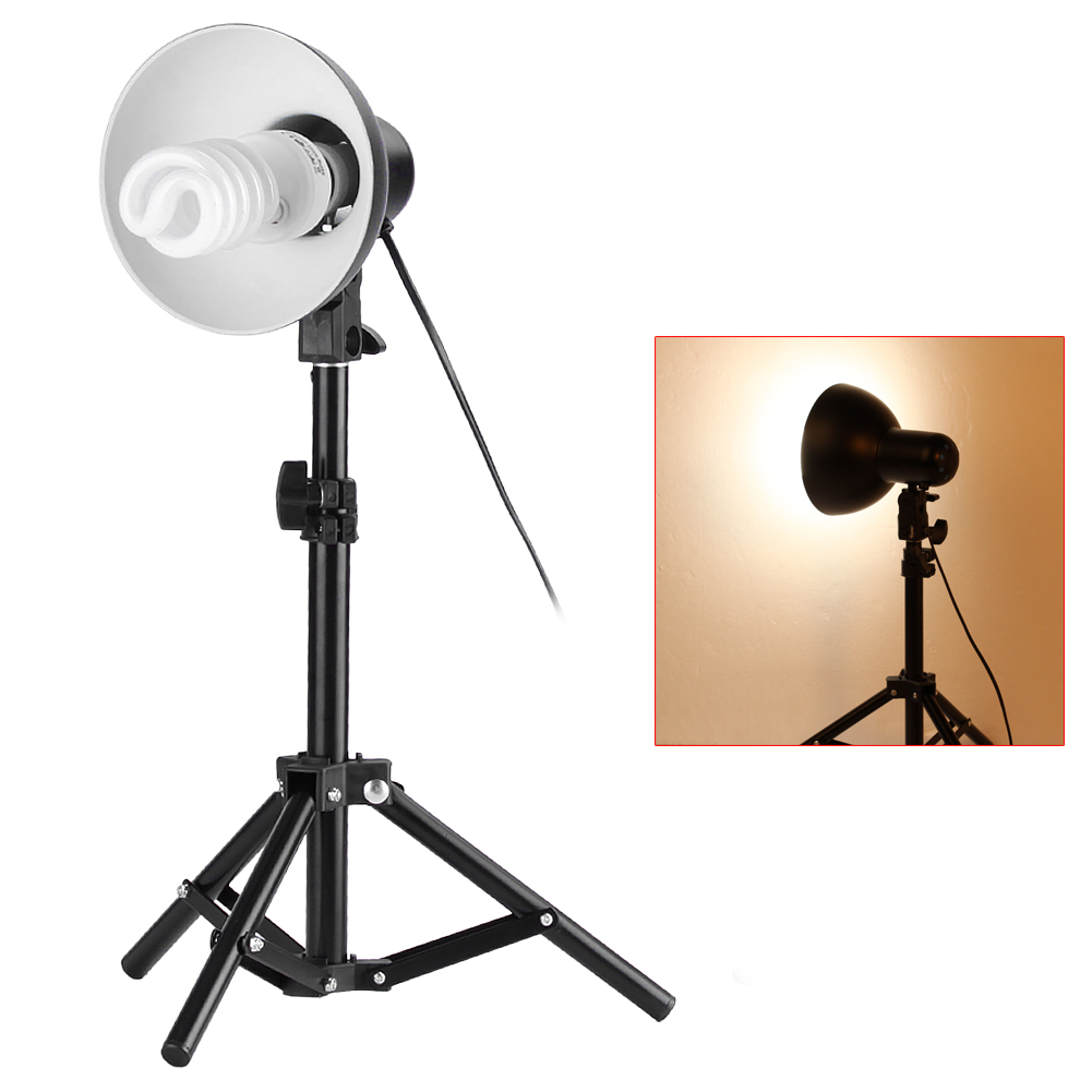 32x32" Round Light Tent+Light Head+Light Stand+110V 45WBulb+Camera