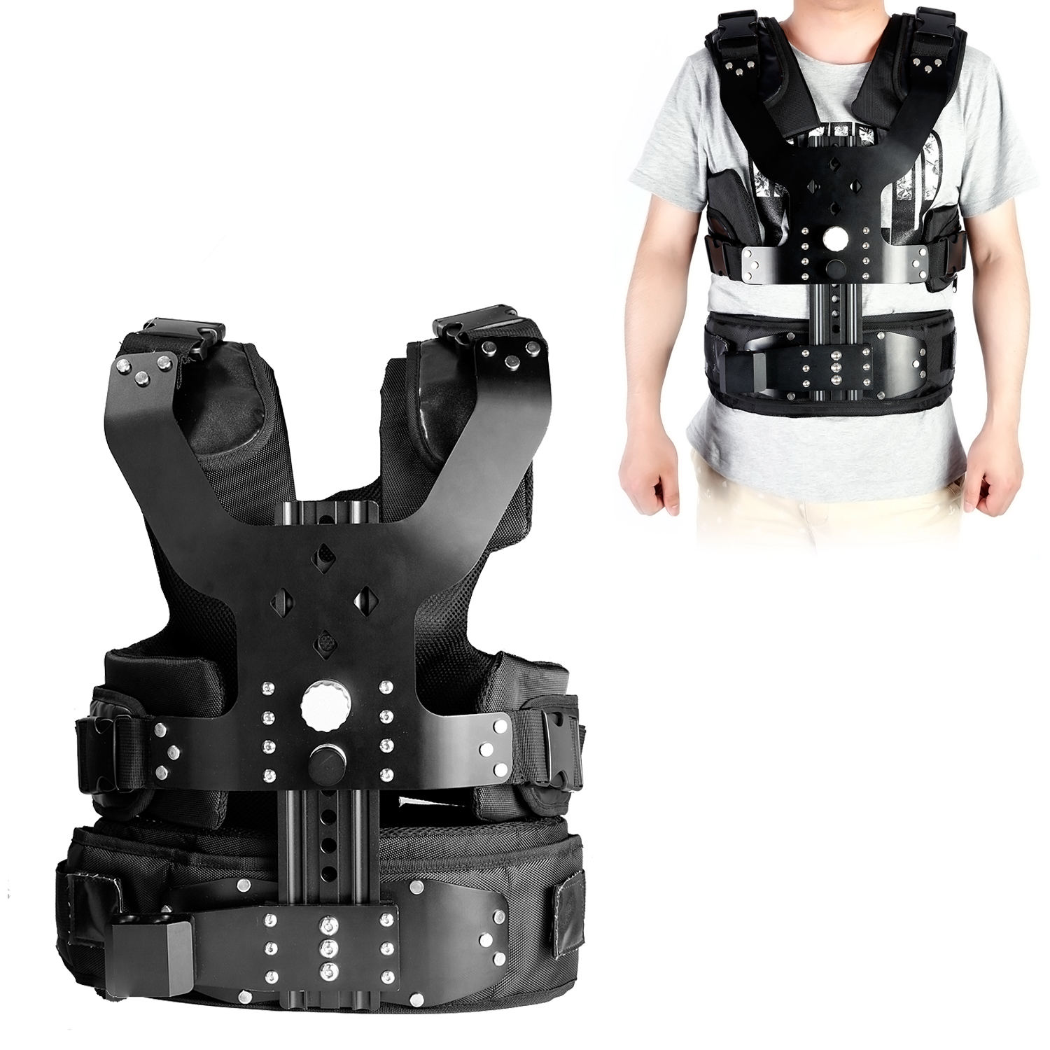 Neewer DSLR Camera Camcorder Shoulder Stabilizer Load Vest Rig w