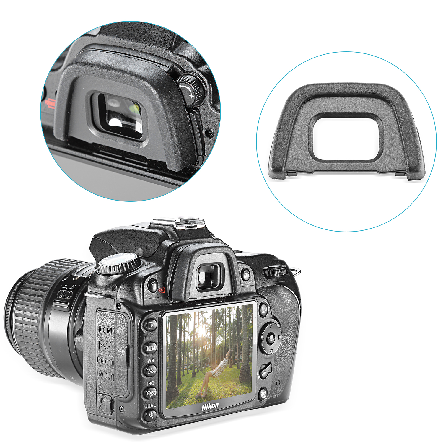 Neewer 2Pack Nikon DK23 Replacement Eyepiece Eyecups eBay