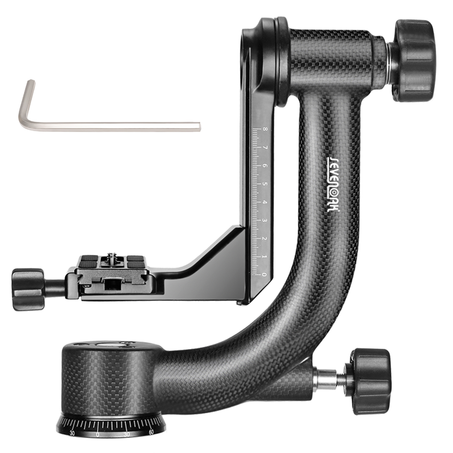 Neewer Sevenoak 360 Degree Carbon Fiber Panoramic Gimbal Tripod Head eBay