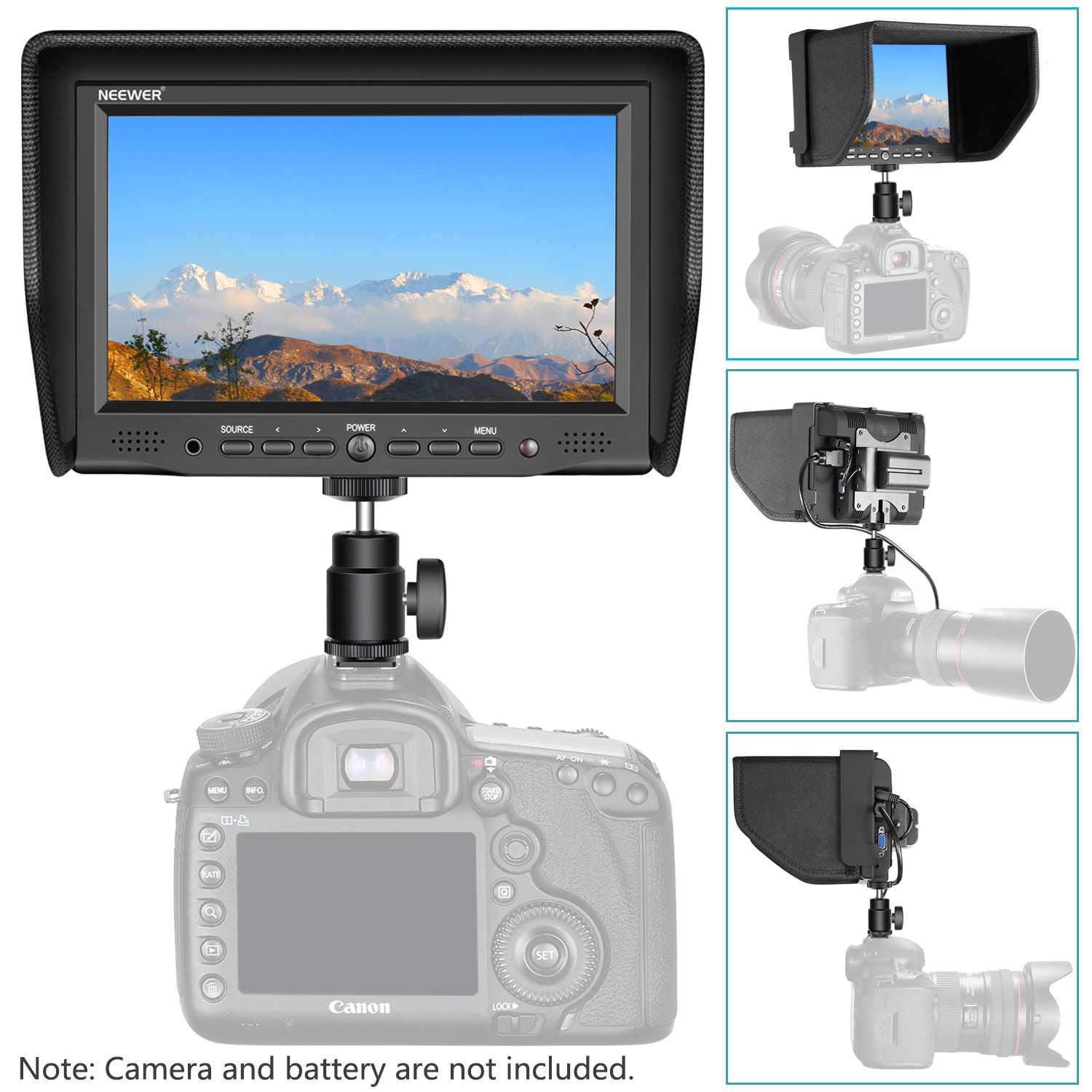 Neewer Inches On Camera Field Monitor For Canon Nikon Sony Ebay