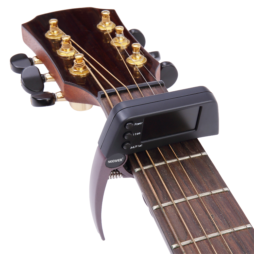 Professional Acoustic/Electric Guitar Capo Tuner Folk Meideal TCapo20