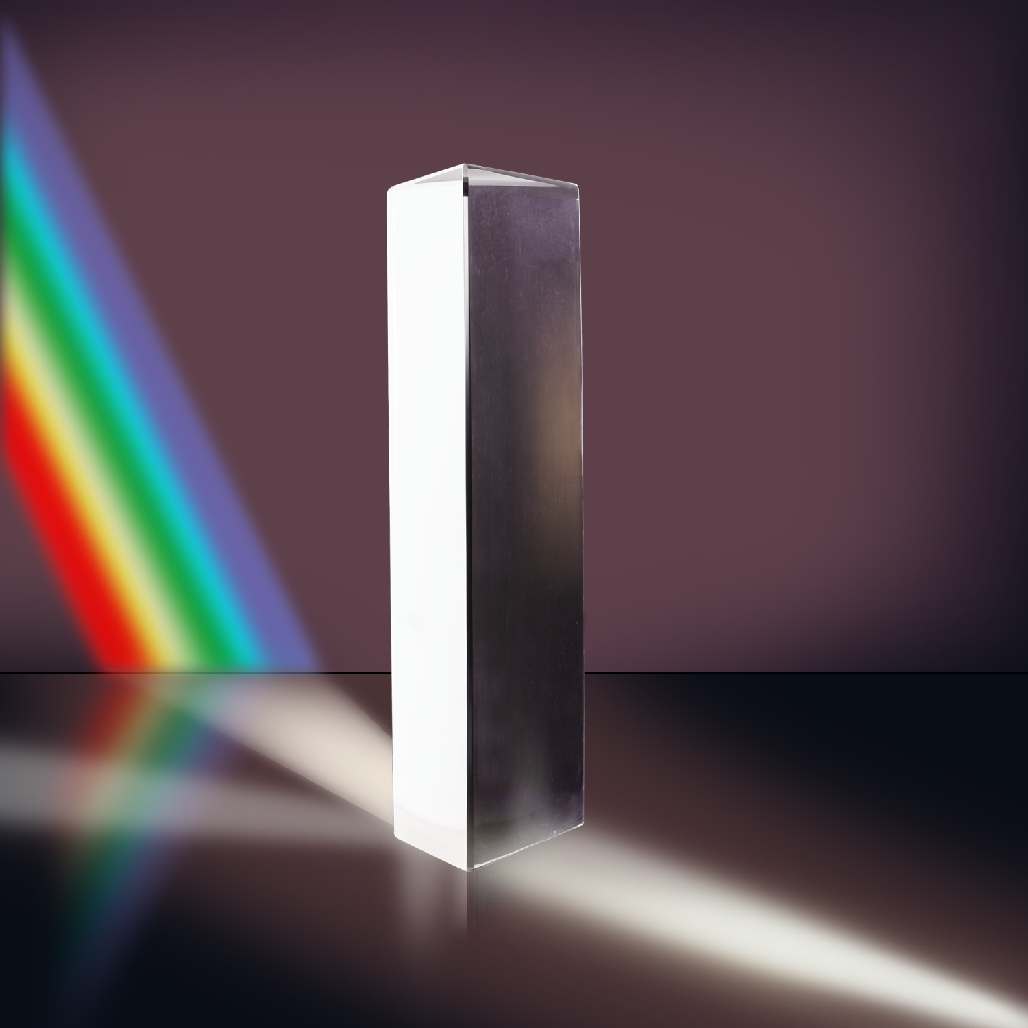 Prism Glass new 6 inch optical glass triangular prism physics teaching Prism Glass new 6 inch optical glass triangular prism physics teaching