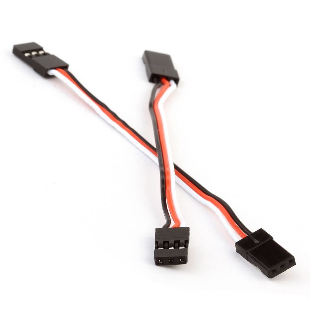 10 pcs 10CM MALE TO MALE Servo Extension Lead Wire Cable eBay