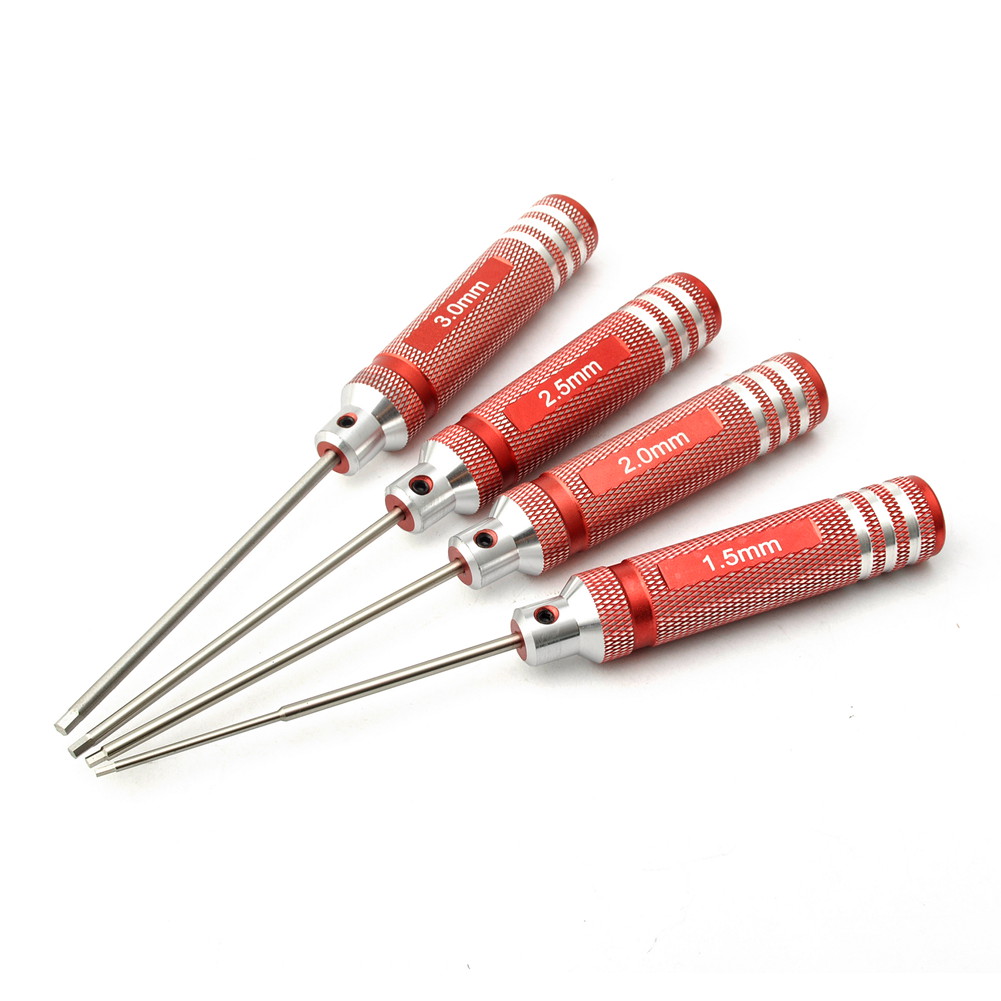 BRAND NEW HEX SCREW DRIVER TOOLS KIT SET FOR RC HELICOPTER RED eBay