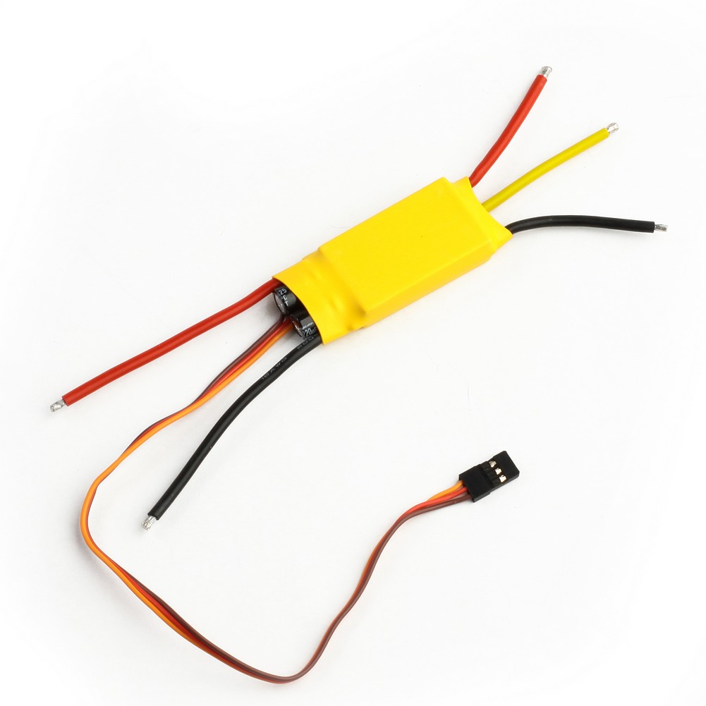 Rc Helicopter 40a Esc Brushless Motor Speed Controller Bec 3a Em#01