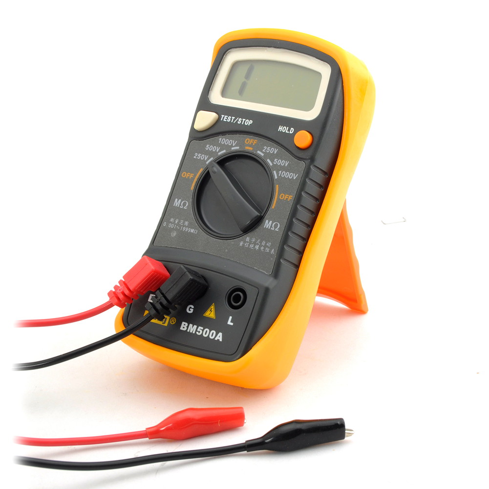 BM500A 1000V 1999M Digital Insulation Resistance Tester Meter Megger