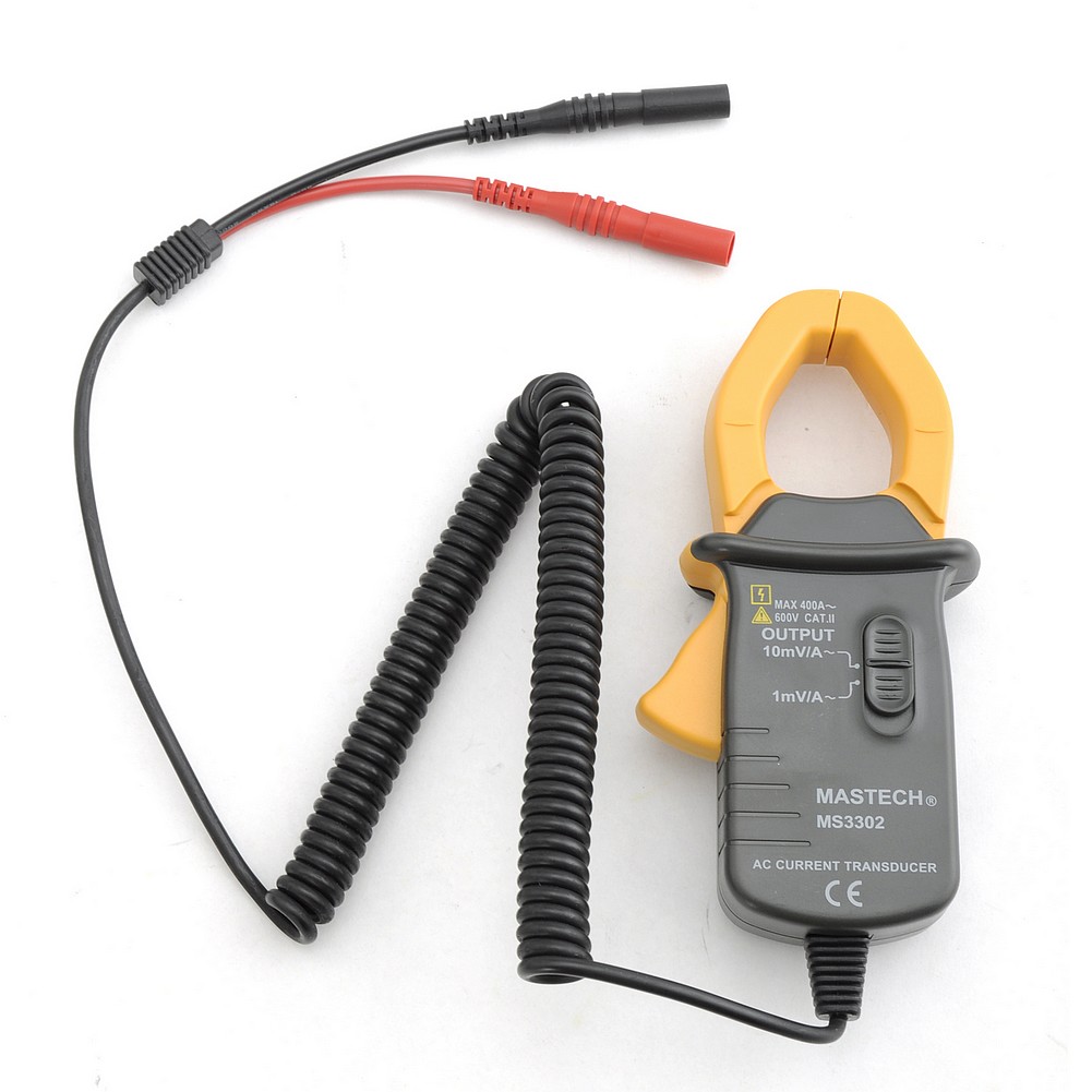 MASTECH MS3302 AC Current Transducer Clamp 0.1A400A Meter True RMS