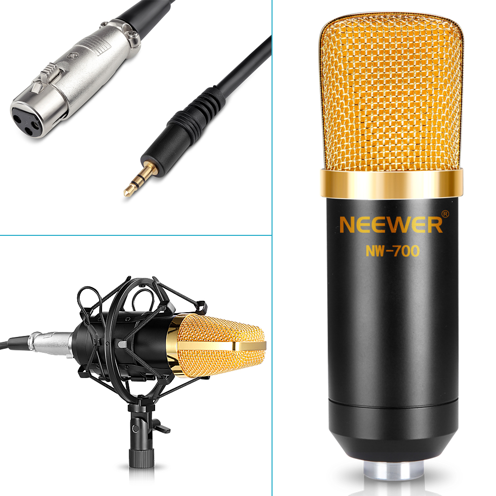 Neewer Nw Studio Broadcasting Recording Condenser Mic Kit Mm Ebay