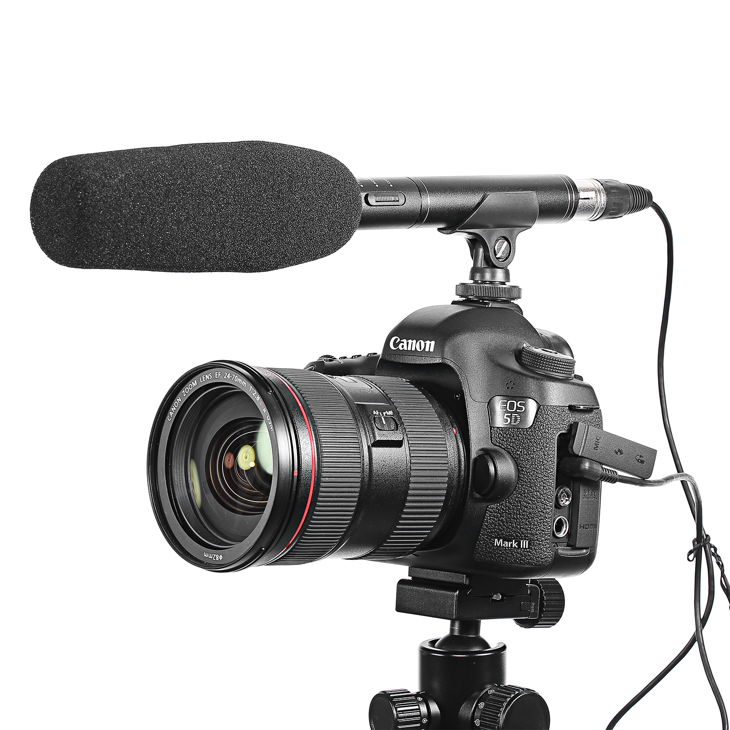 Neewer Black Professional DSLR Microphone Kit for Canon EOS DSLR eBay