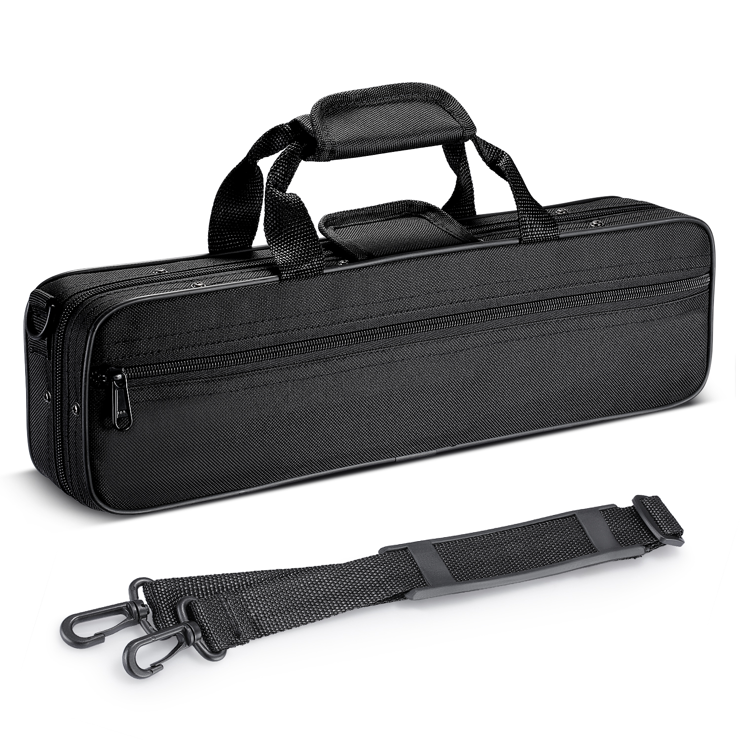 Neewer Gig Flute Bag with Single Shoulder Strap Pocket Cotton Padded