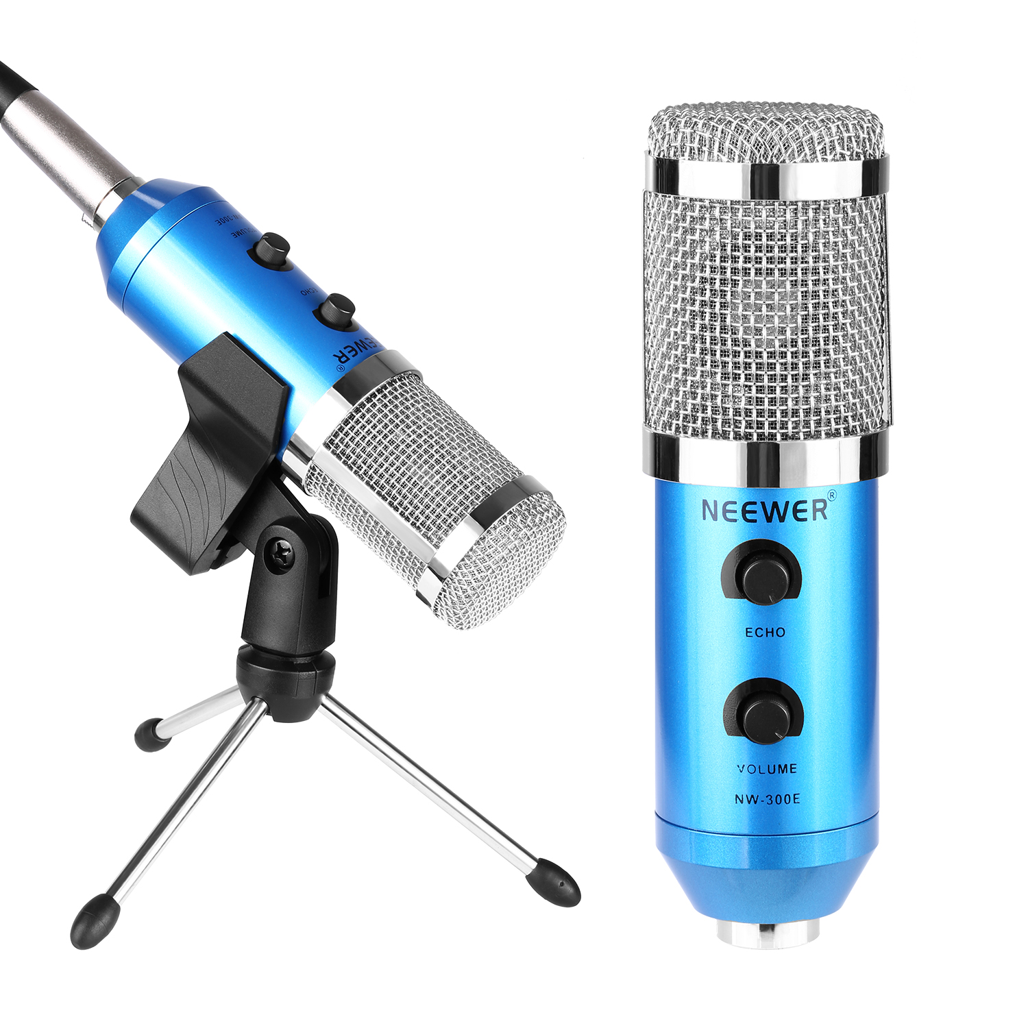 Neewer Blue NW300E Professional USB Condenser Microphone Kit eBay