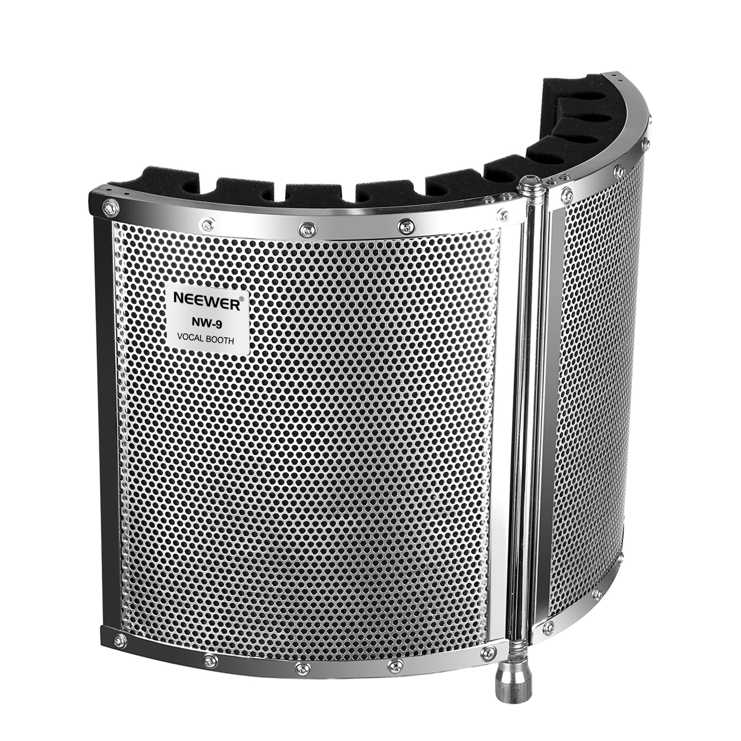 Neewer Microphone Acoustic Isolation Shield for Mic Stand with 5/8