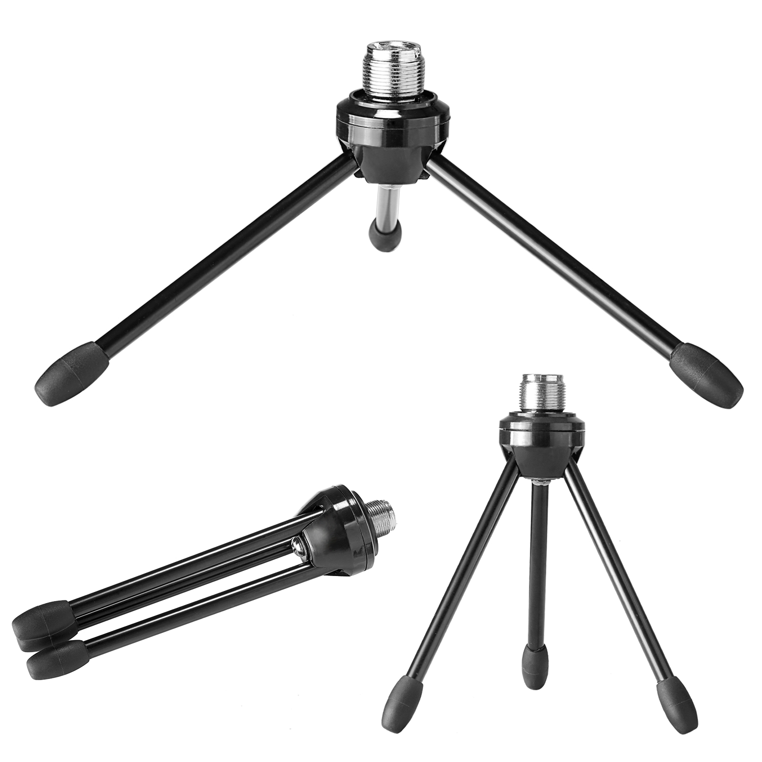 Neewer Tripod Desktop Desk Microphone Stand with Nonslip Feet eBay