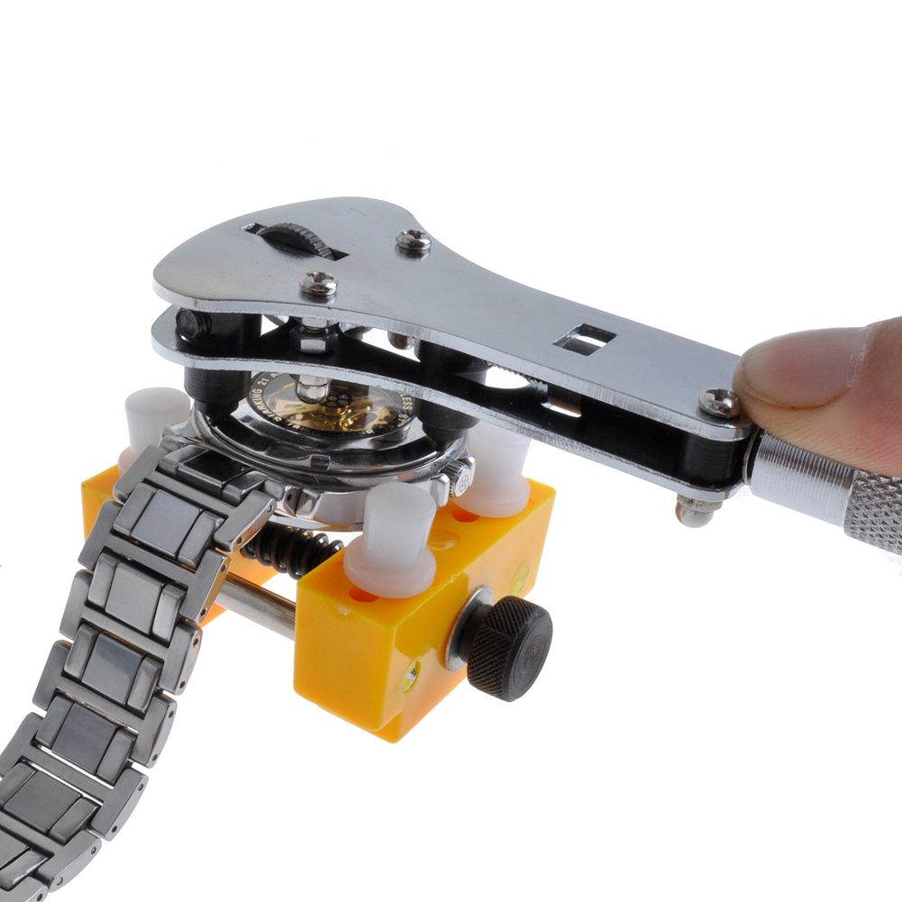 3 Prong Jaxa Wrench Adjustable Screw Waterproof Watch Back Case Opener in Box eBay