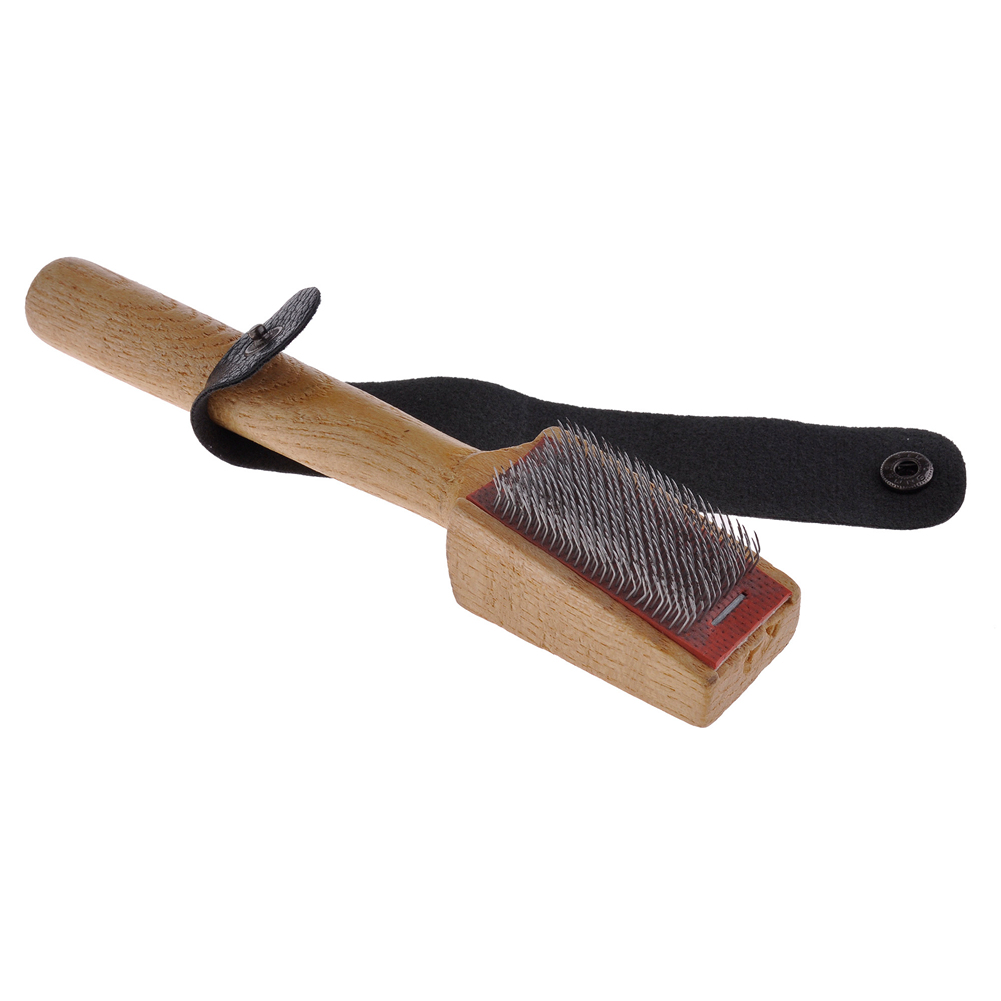 Wood Handle Suede Sole Wire Shoe Brush for Dance Shoes eBay