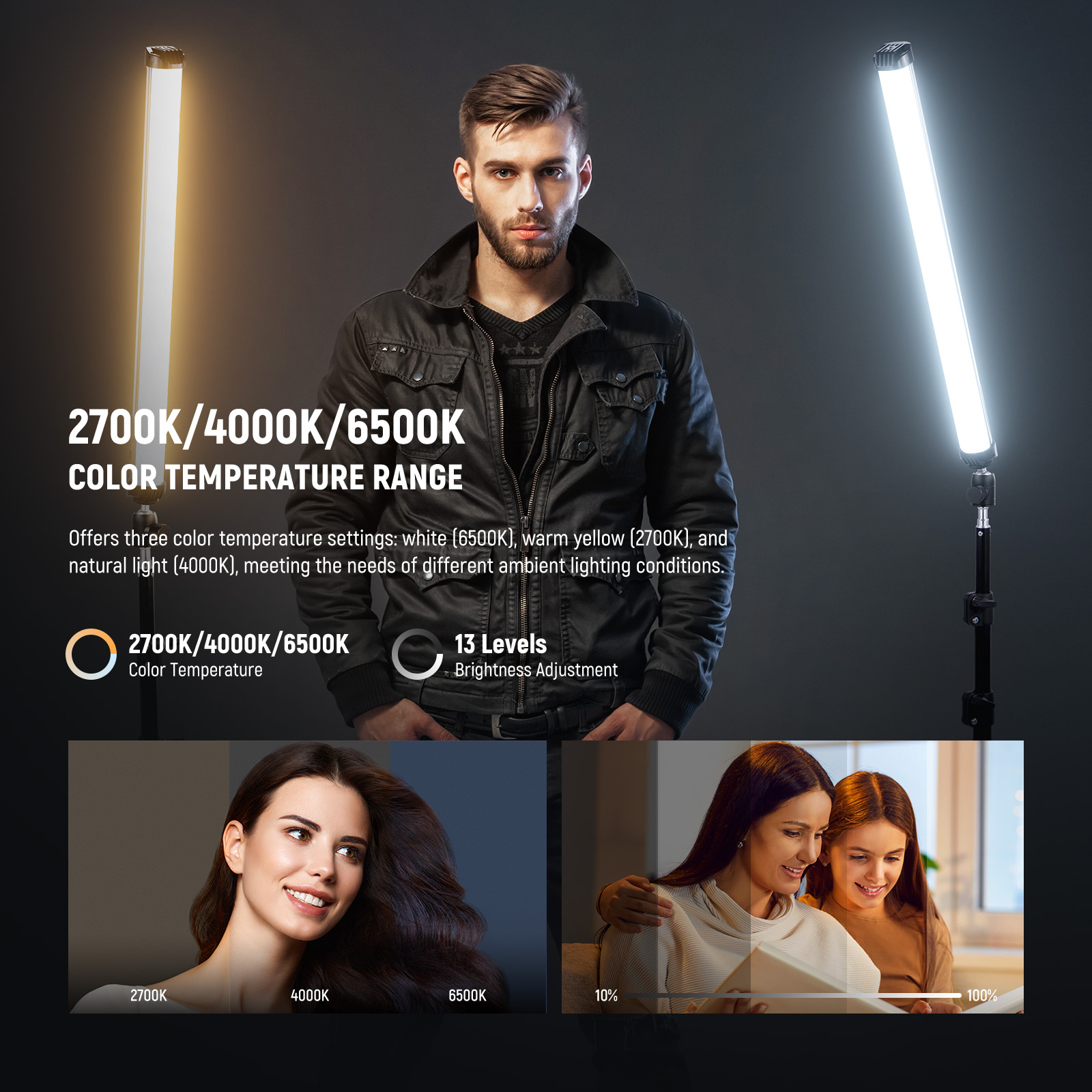 NEEWER BASICS SL50 LED Light Wand שרביט תאורת לד - שימושים ויישום
