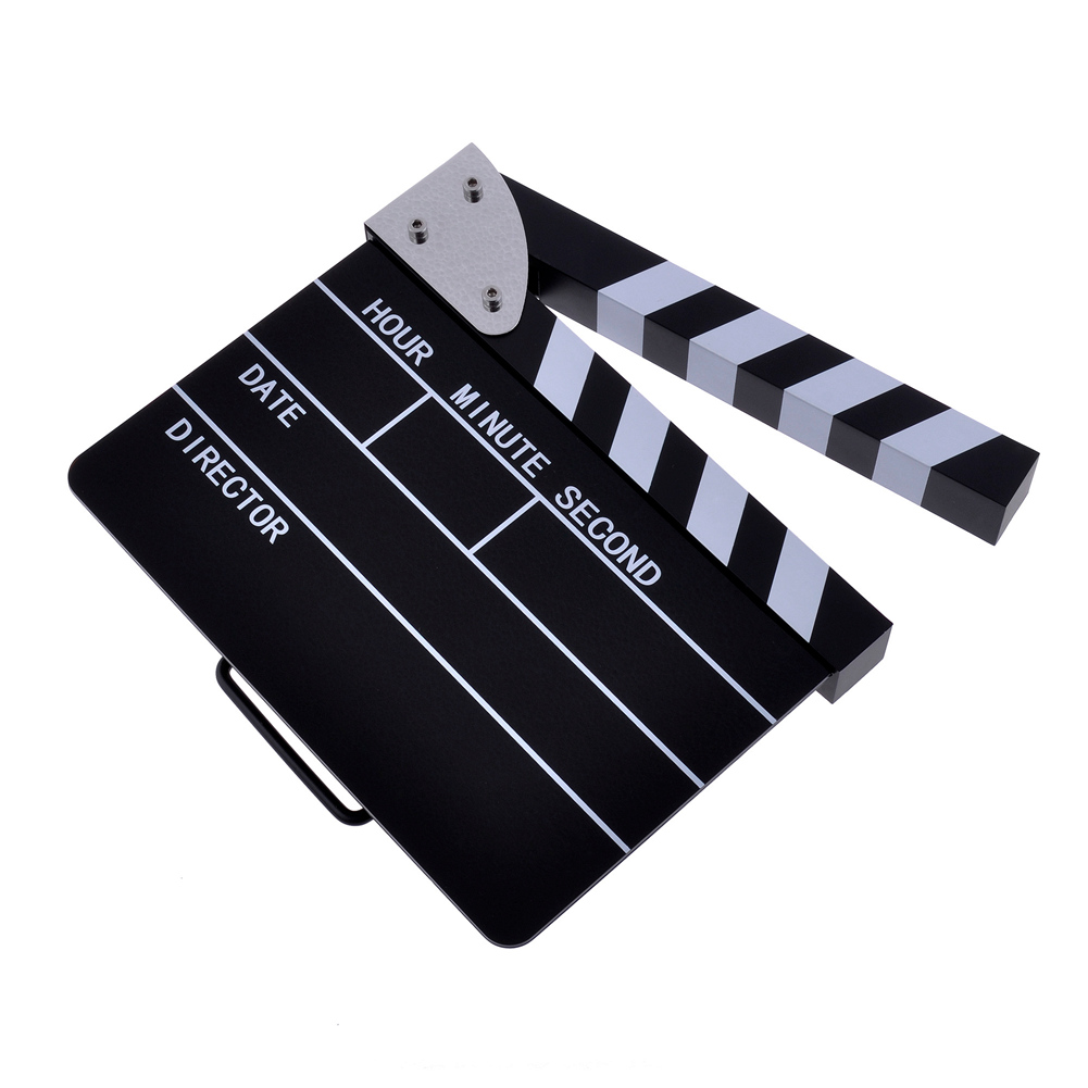 Neewer 9''X7'' Electronic Directors Clapper Board with Digital Alarm ...