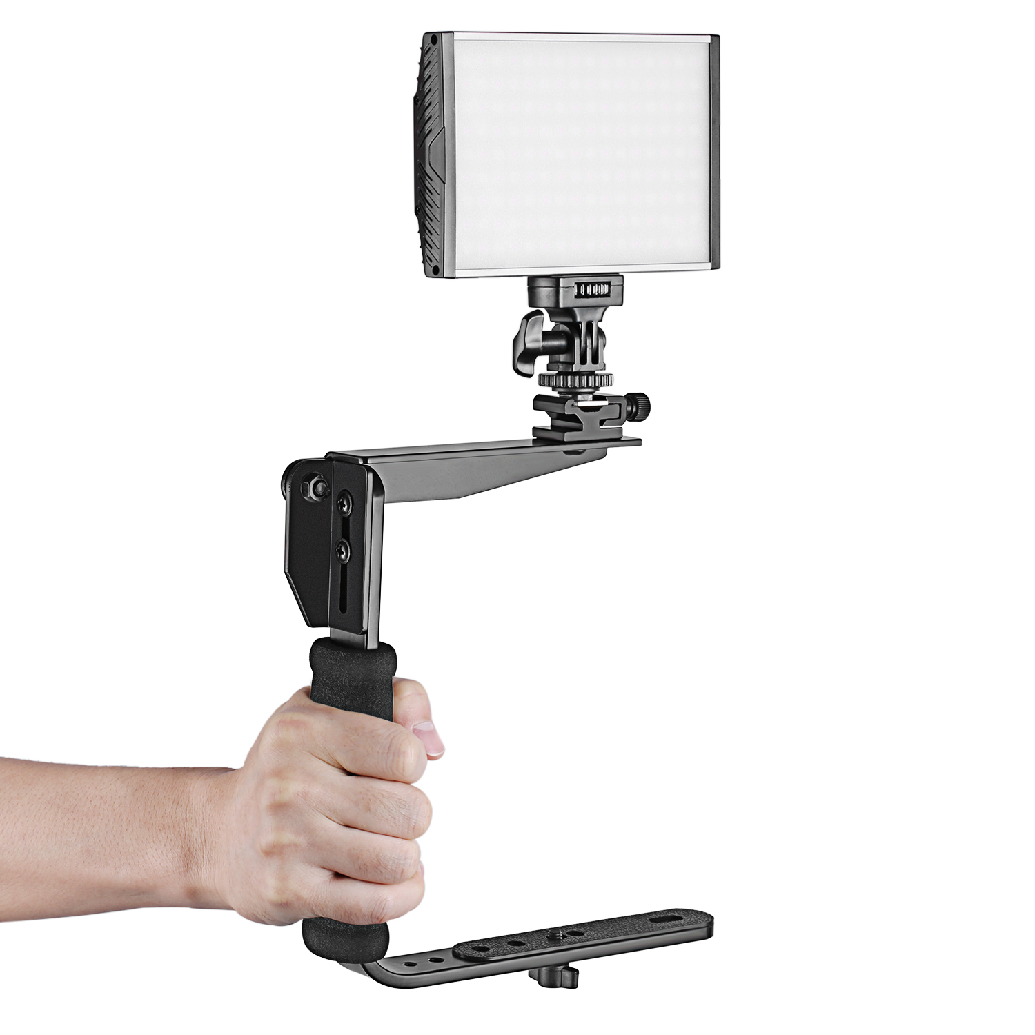 Neewer Quick Flip Rotating Flash Bracket for Speedlight Flashes and