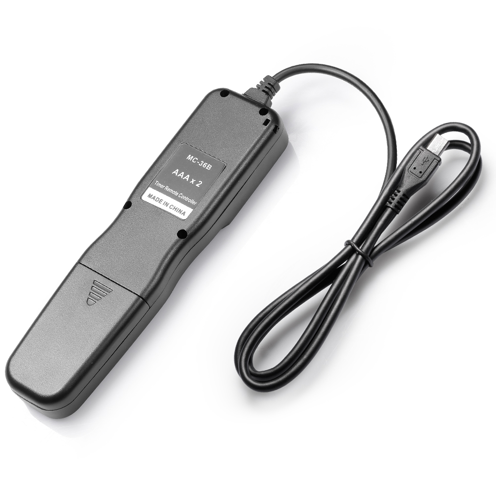 Neewer DSLR Camera Shutter Release Wired LCD Timer Remote Control