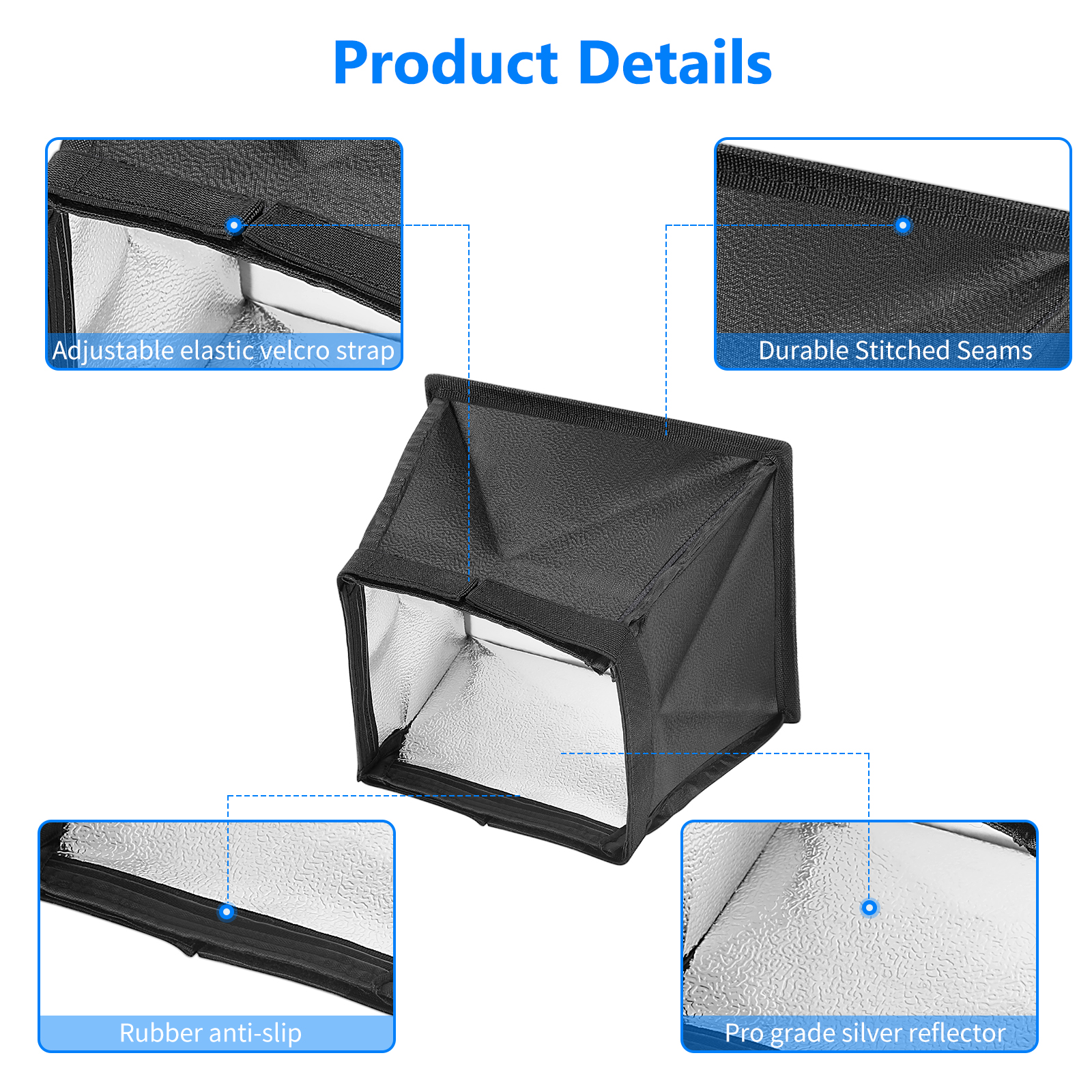 neewer collapsible softbox diffuser