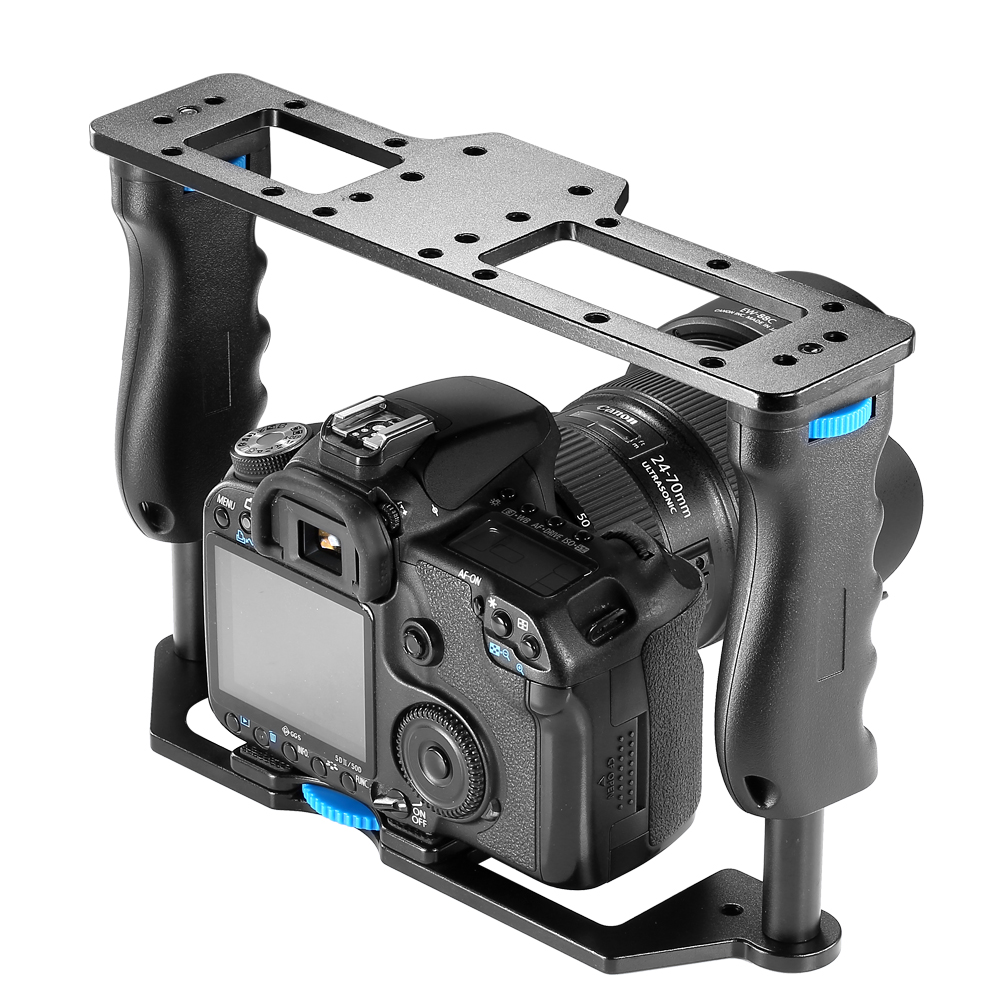 Neewer Handhold DSLR Camera Video Cage for Nikon Pentax Canon 5D Mark