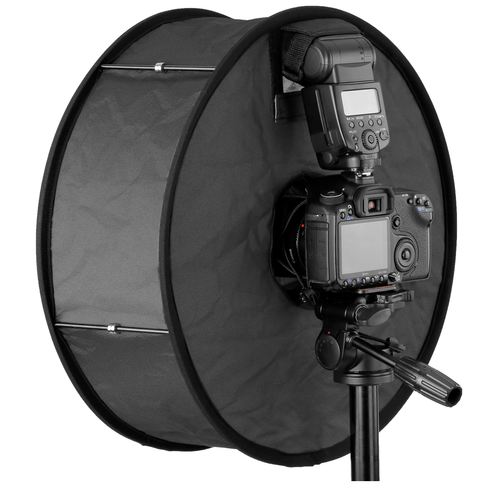 Neewer Ring Flash Diffuser Softbox 45cm/18" for Macro and Portrait