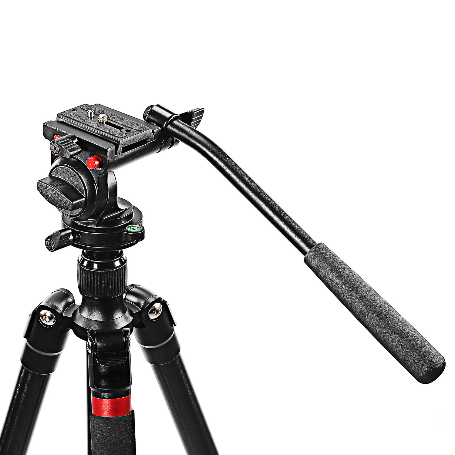 Neewer Aluminum Camera Tripod Head Fluid Video Tripod Head for Canon ...