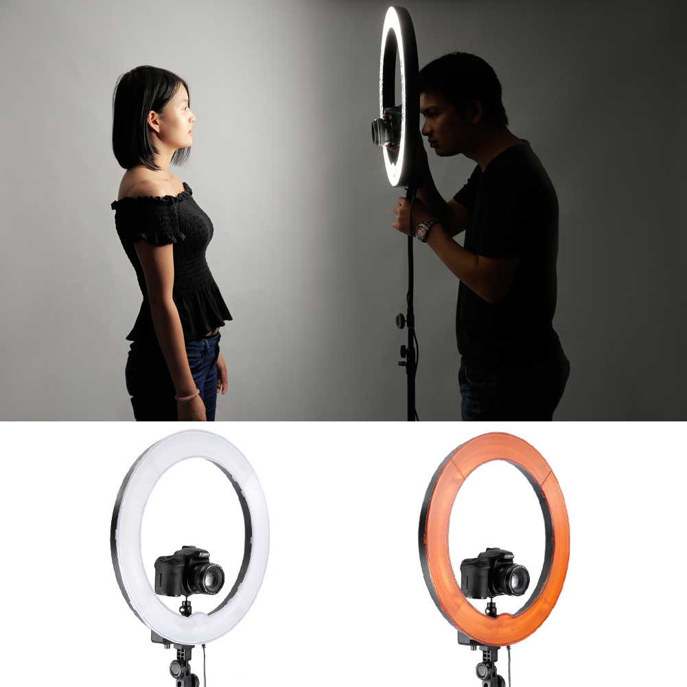 New Hot selling Bi color18 Inch Photography Lighting Set