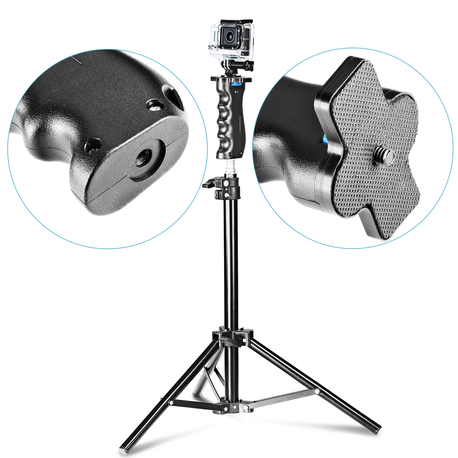 Neewer Handle Pistol Grip Handheld Stabilizer with 1/4" Screw for DSLR