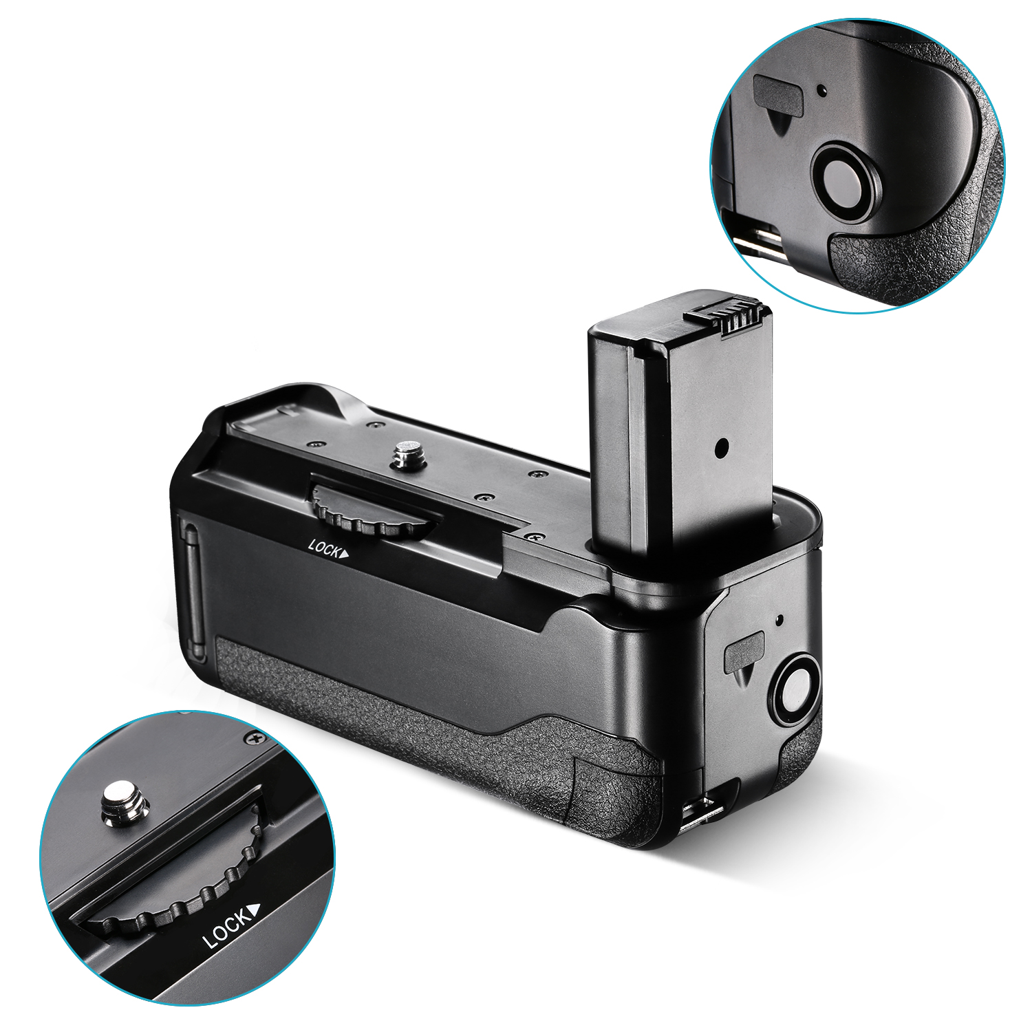 Neewer Infrared Remote Control Battery Grip for SONY a6000 a6300 SLR ...