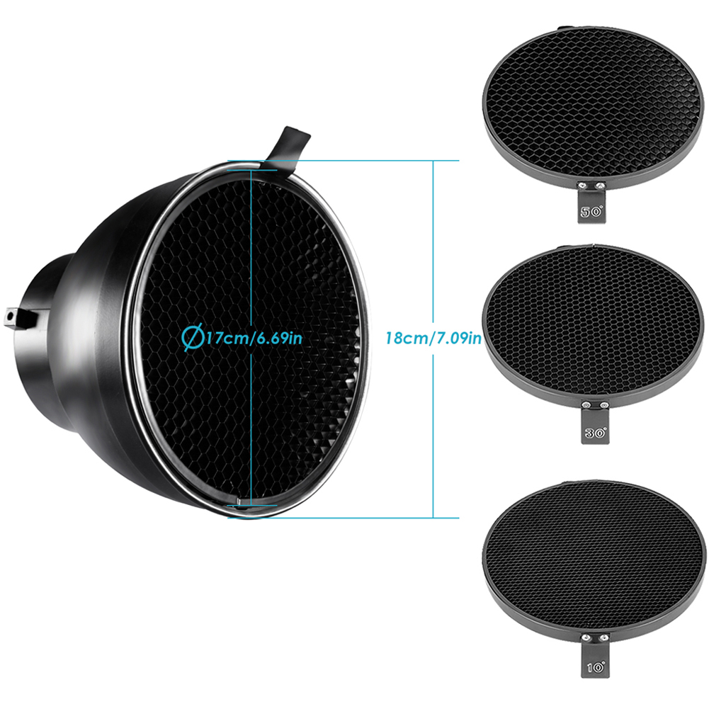 Photo Studo Flash Reflector Dffuser Kt Für Wabengt Produktbild-Vorschau 9