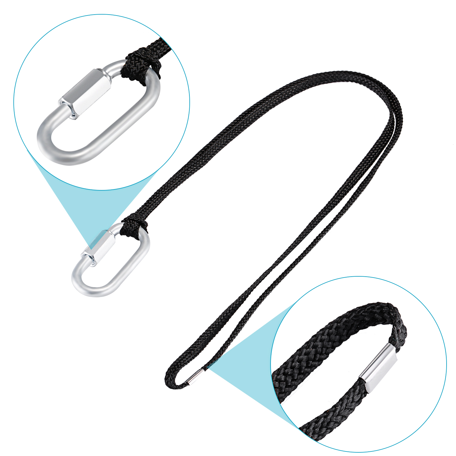 Neewer Camera Strap Safety Tether with Quick Release Clip for Canon ...