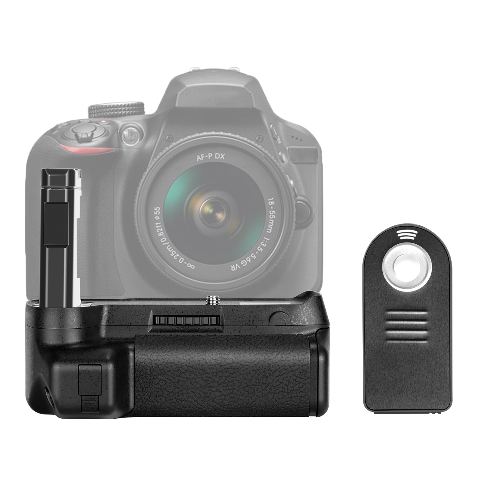 Vertical Camera Battery Grip for Nikon D5200 //D5300 Digital SLR Camera Durable