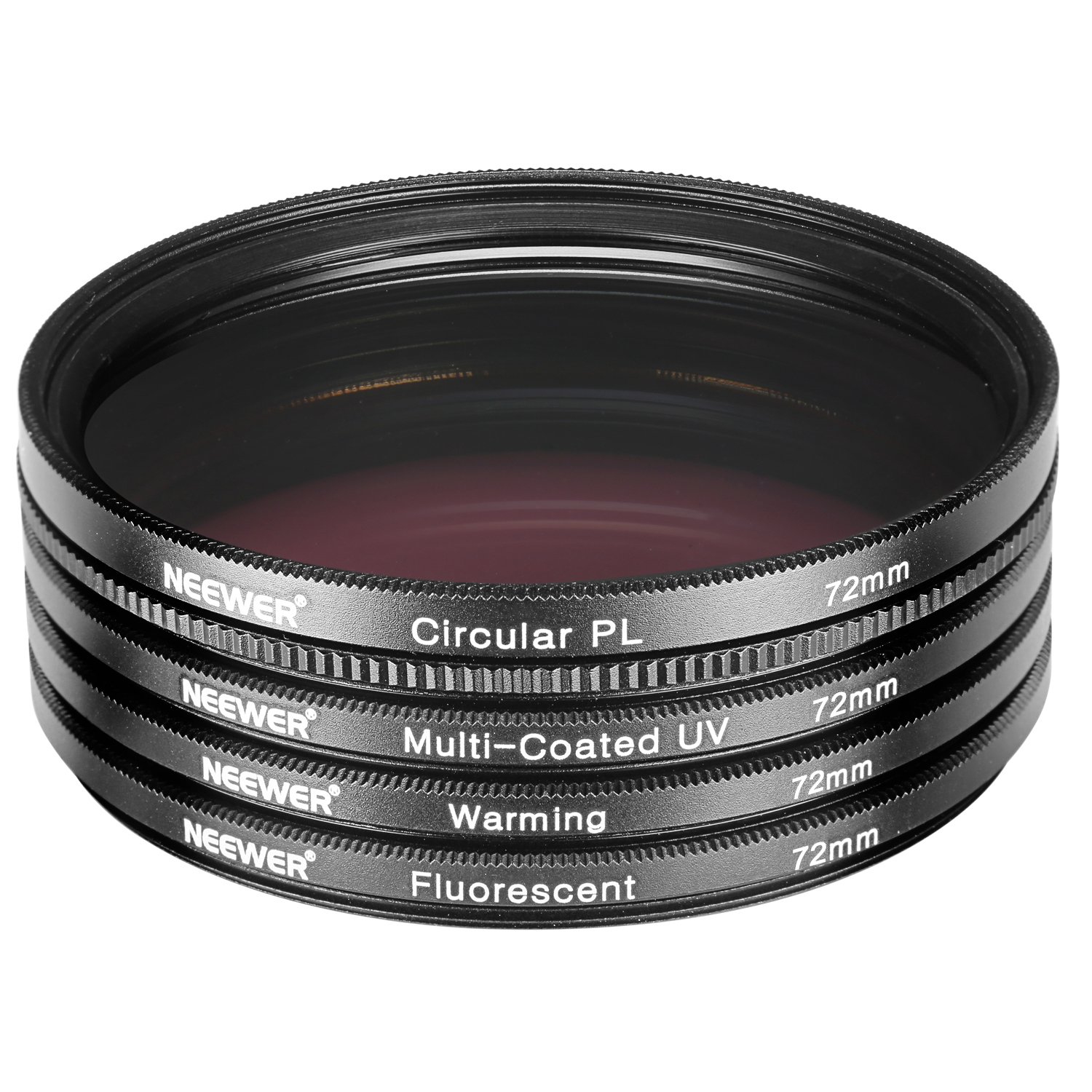 Neewer 72MM UV CPL FLD Warming Lens Filter Kit for DSLR Camera