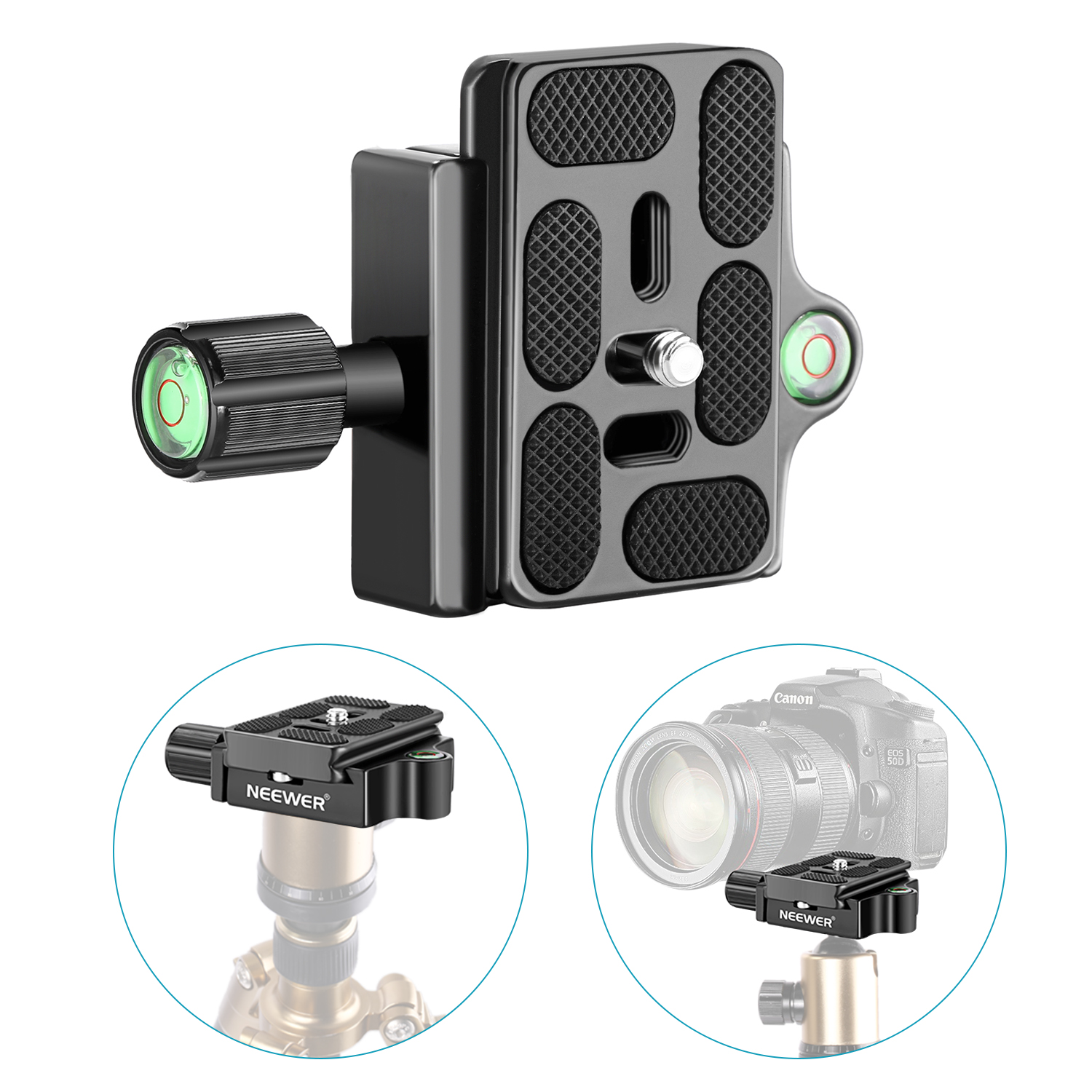 20 Tripod Screw 1 Pack Neewer Black Metal Cold Shoe Flash Stand Adapter