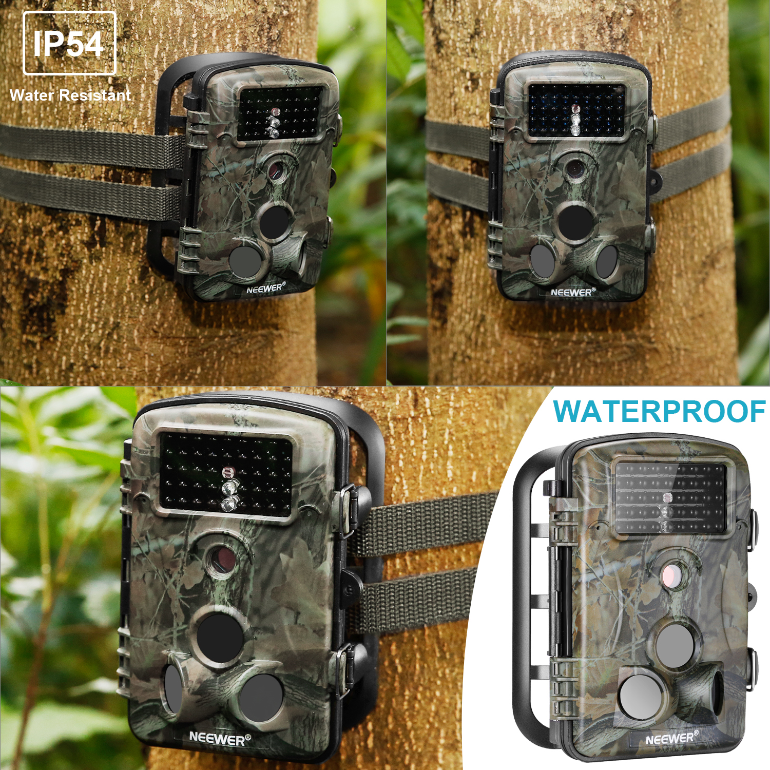 Neewer 1080P 12MP HD Infrared Digital Trail Camera 191073022621 eBay