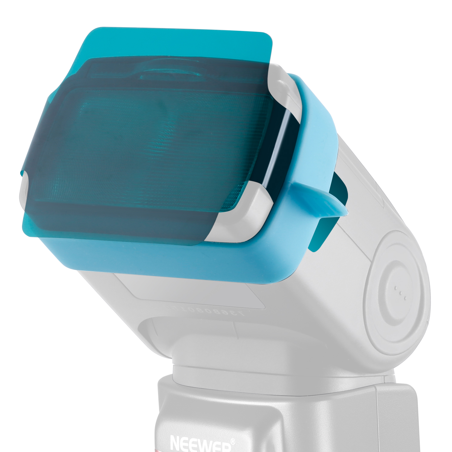 Neewer 20pcs Camera Flash Gels Lighting Filter Transparent Color